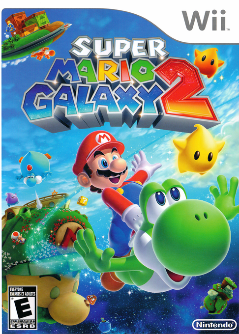 Super Mario Galaxy 2 box art