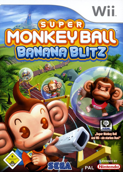 Super Monkey Ball - Banana Blitz — box-2D (DE)