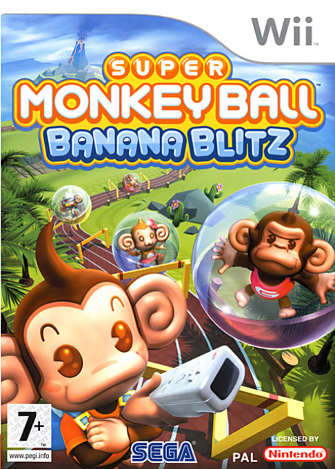 Super Monkey Ball - Banana Blitz — box-2D (FR)