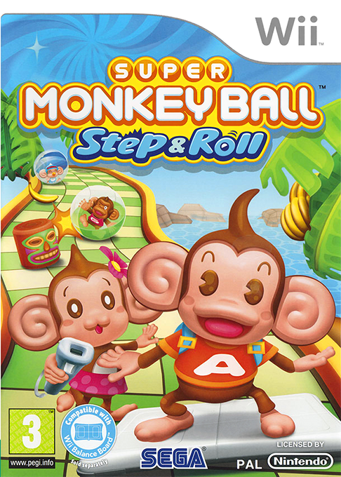 Super Monkey Ball - Step And Roll — box-2D (EU)