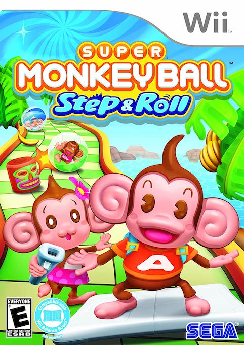 Super Monkey Ball - Step And Roll box art