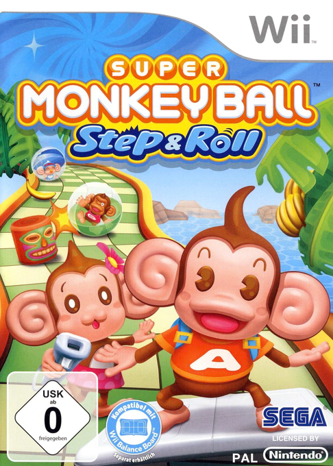 Super Monkey Ball - Step And Roll — box-2D (DE)