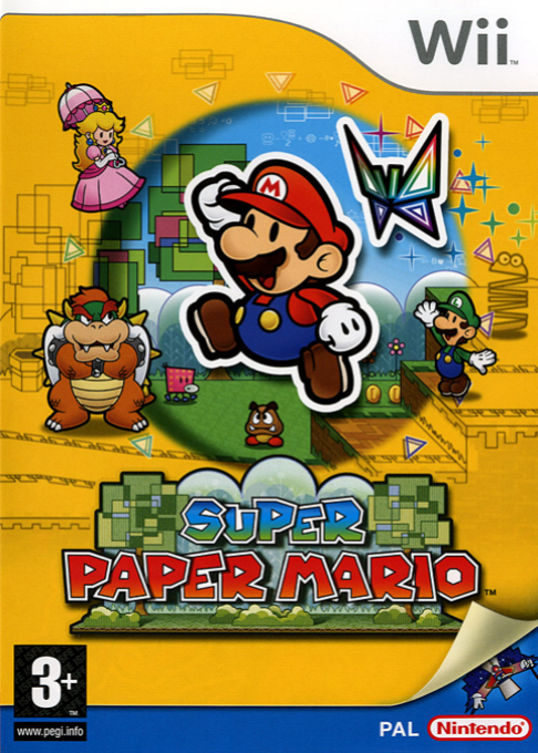 Super Paper Mario — box-2D (FR)