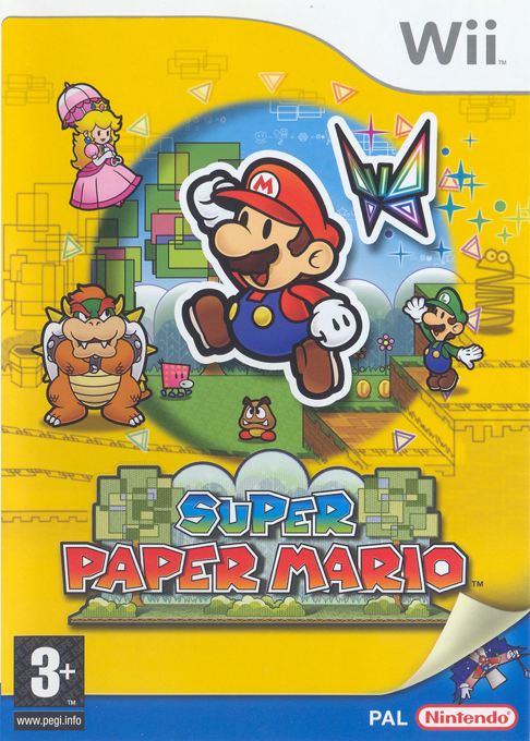 Super Paper Mario — box-2D (IT)
