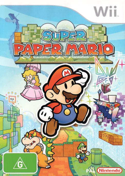 Super Paper Mario — box-2D (AU)