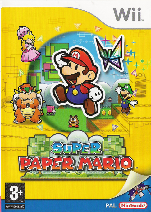 Super Paper Mario — box-2D (SP)