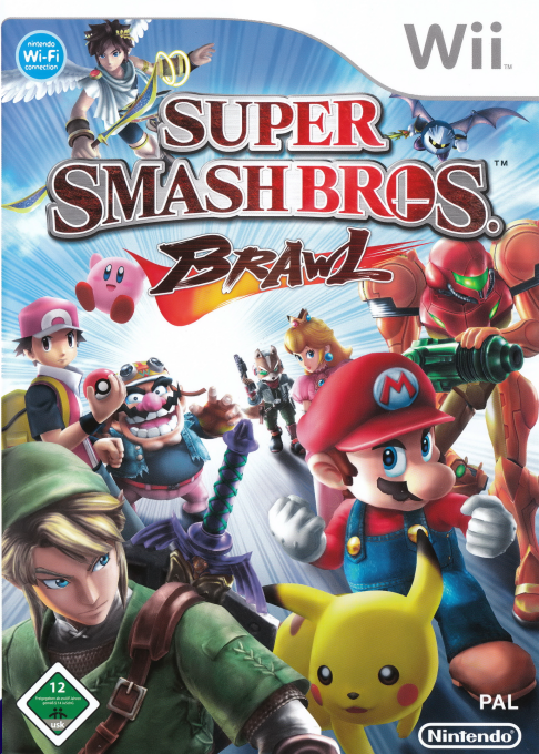 Super Smash Bros. Brawl — box-2D (DE)