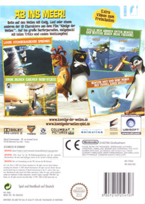 Surf's Up — box-2D-back (DE)