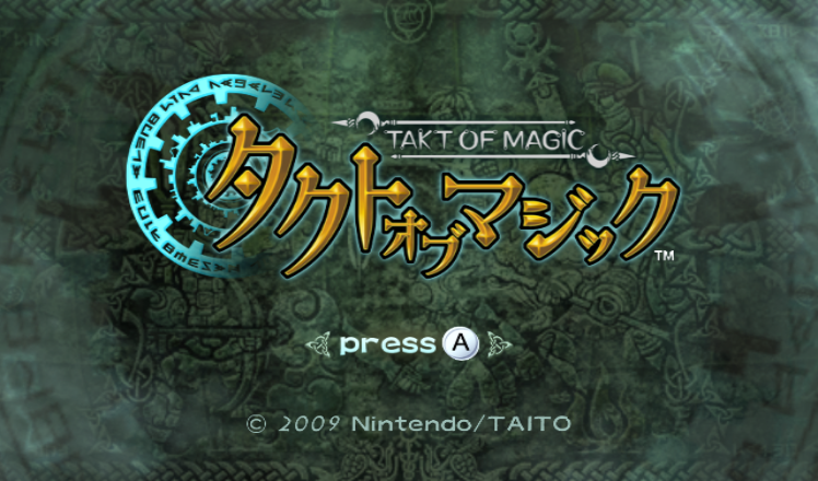 Takt Of Magic — sstitle (JP)
