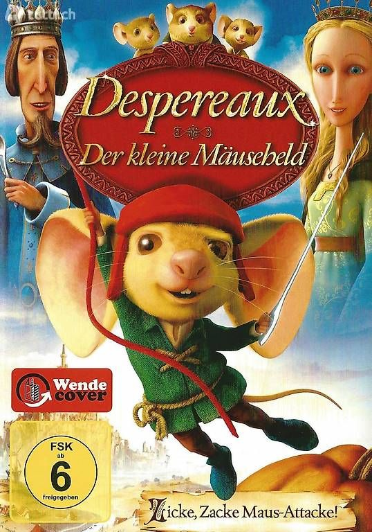 Tale of Despereaux, The — box-2D (DE)