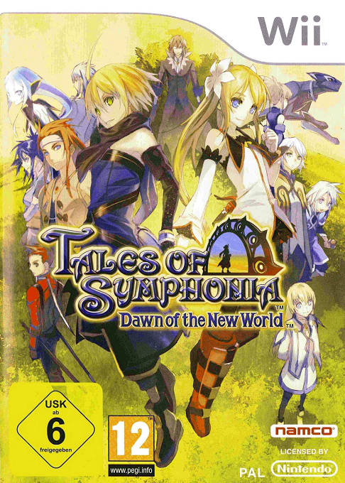 Tales Of Symphonia - Dawn Of The New World — box-2D (DE)