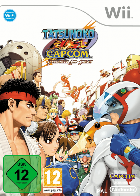 Tatsunoko Vs. Capcom - Ultimate All-stars — box-2D (DE)