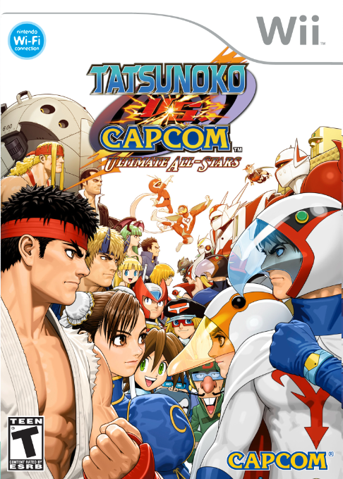 Tatsunoko Vs. Capcom - Ultimate All-stars box art