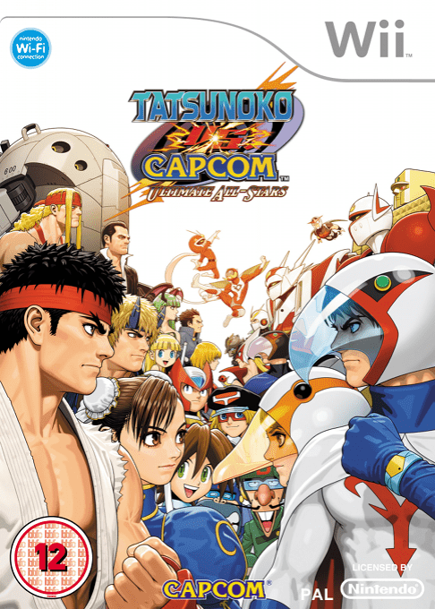Tatsunoko Vs. Capcom - Ultimate All-stars — box-2D (EU)