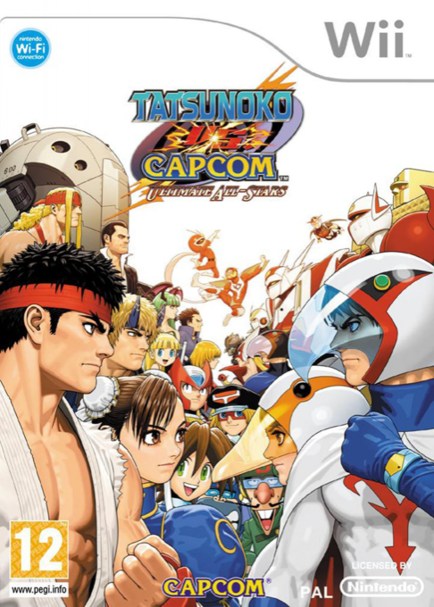 Tatsunoko Vs. Capcom - Ultimate All-stars — box-2D (IT)