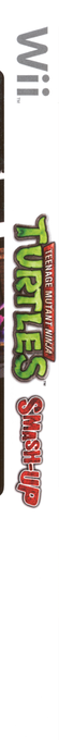 Teenage Mutant Ninja Turtles - Smash-up — box-2D-side (US)
