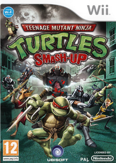 Teenage Mutant Ninja Turtles - Smash-up — box-2D (FR)