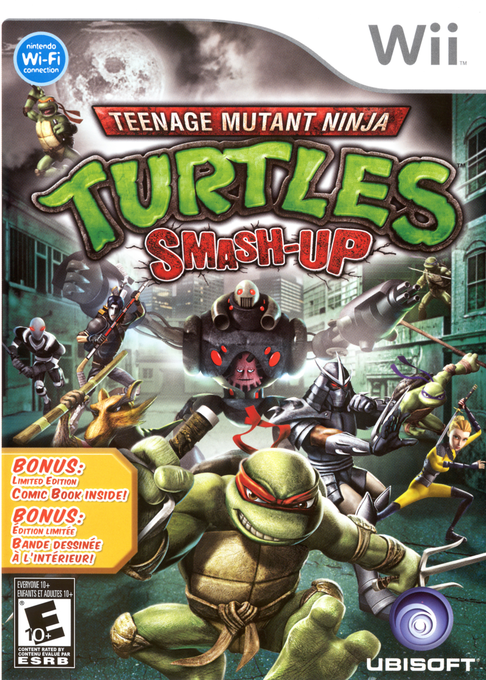 Teenage Mutant Ninja Turtles - Smash-up box art