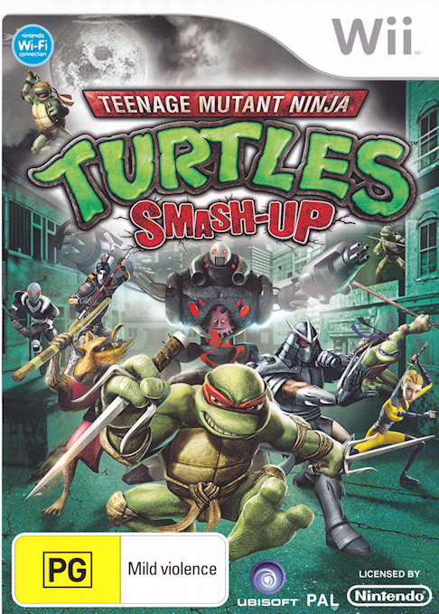 Teenage Mutant Ninja Turtles - Smash-up — box-2D (AU)