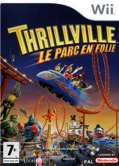 Thrillville - Le Parc En Folie — box-2D (FR)