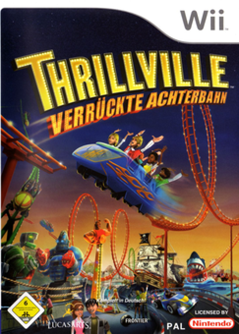 Thrillville - Le Parc En Folie — box-2D (DE)