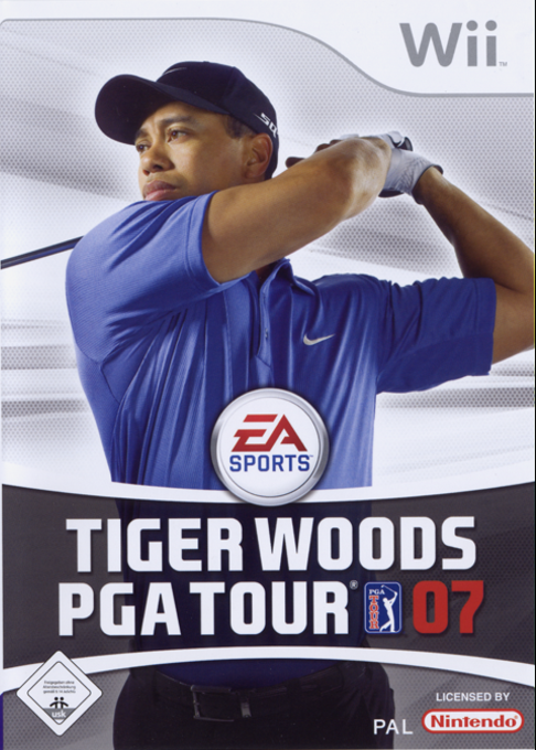Tiger Woods Pga Tour 07 — box-2D (DE)