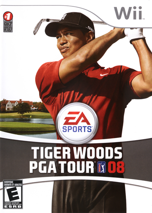 Tiger Woods Pga Tour 08 box art