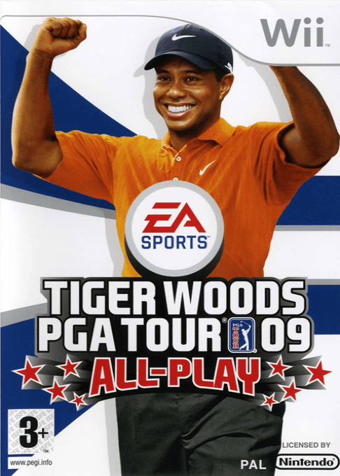 Tiger Woods Pga Tour 09 All-play — box-2D (EU)
