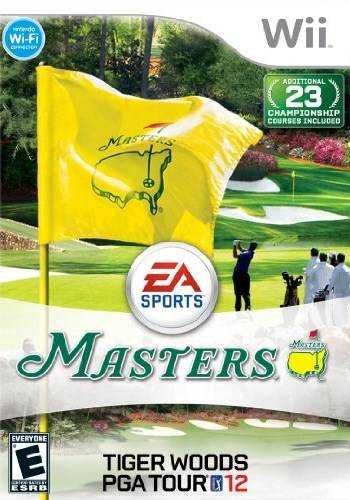 Tiger Woods Pga Tour 12 - The Masters box art
