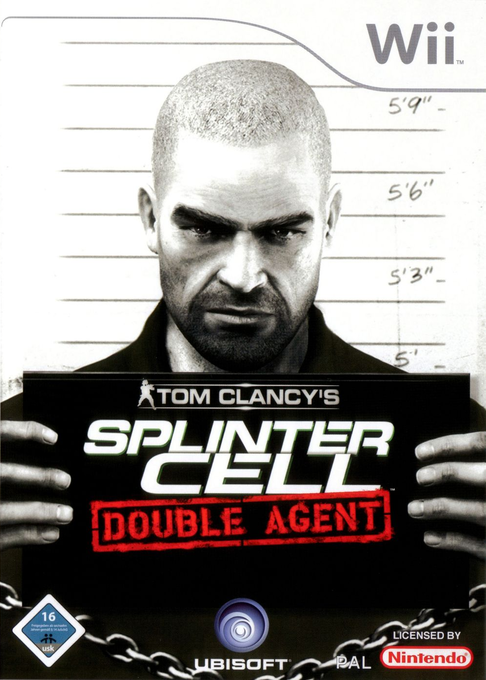 Tom Clancy's Splinter Cell - Double Agent — box-2D (DE)