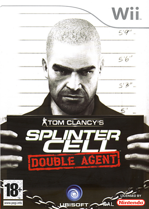 Tom Clancy's Splinter Cell - Double Agent — box-2D (FR)