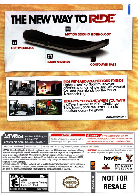Tony Hawk Ride — box-2D-back (US)