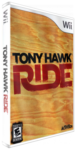 Tony Hawk Ride — box-3D (US)