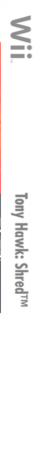 Tony Hawk - Shred — box-2D-side (US)