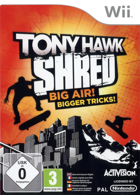 Tony Hawk - Shred — box-2D (EU)