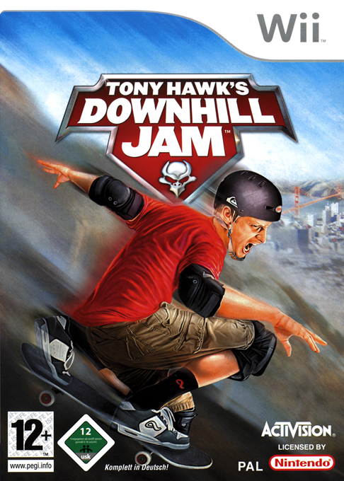 Tony Hawk's Downhill Jam — box-2D (DE)