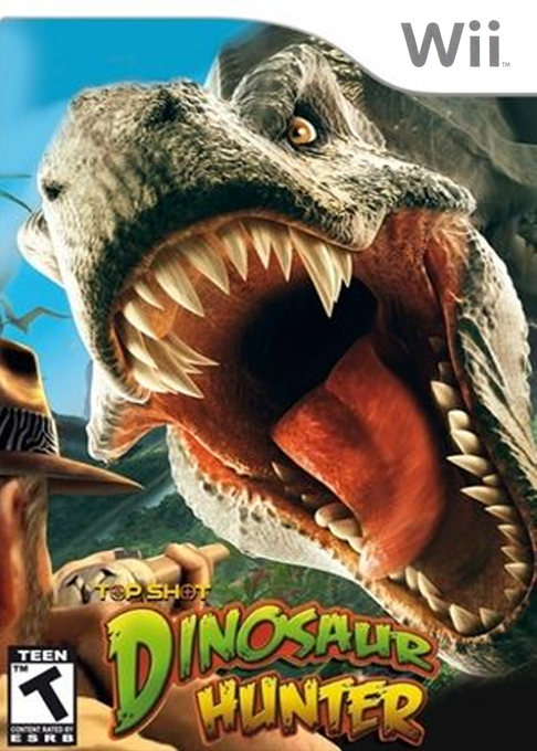 Top Shot Dinosaur Hunter box art