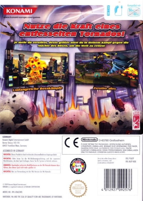 Tornado Outbreak — box-2D-back (DE)