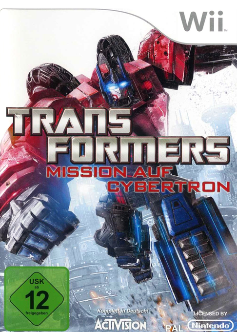 Transformers - Cybertron Adventures — box-2D (DE)