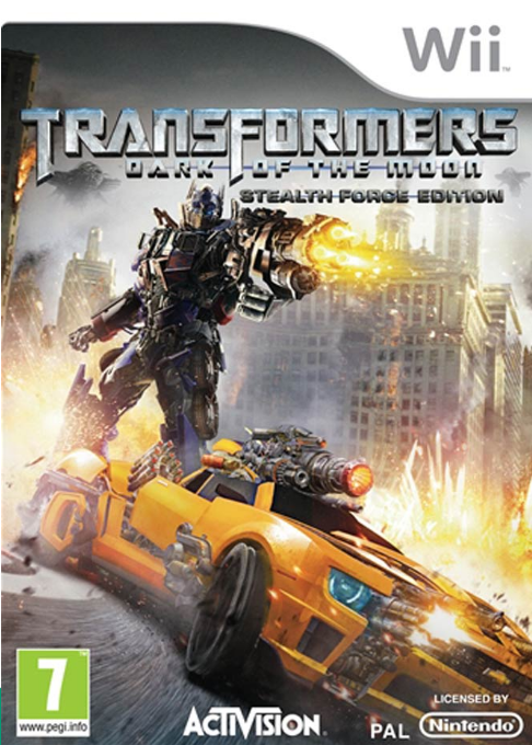 Transformers - Dark of the Moon - Stealth Force Edition — box-2D (EU)