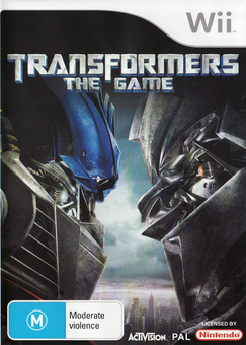 Transformers - The Game — box-2D (AU)