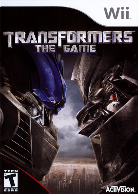 Transformers - The Game box art