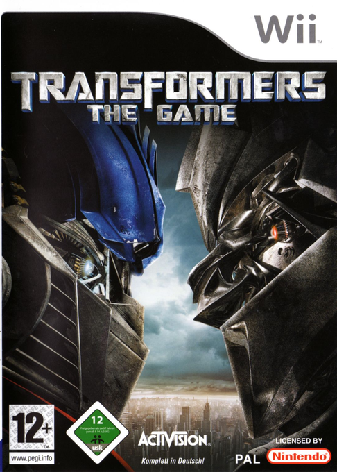 Transformers - The Game — box-2D (DE)