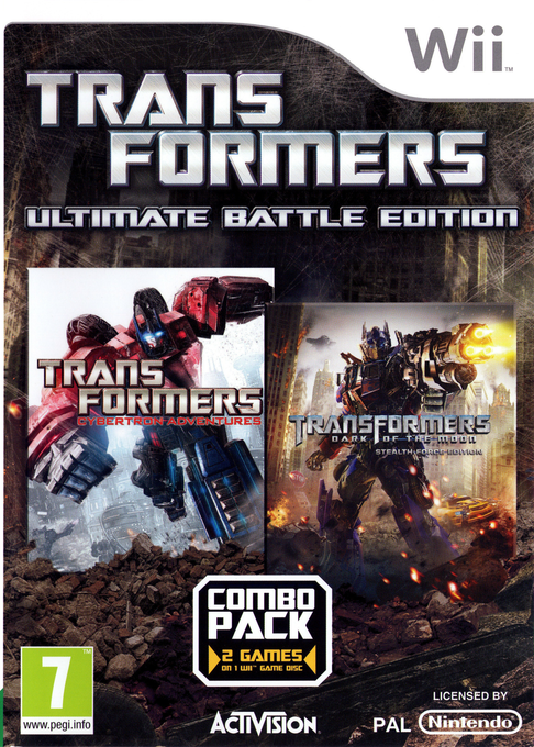 Transformers : Ultimate Battle Edition — box-2D (EU)