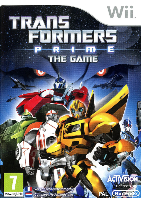 Transformers Prime - The Game — box-2D (NL)