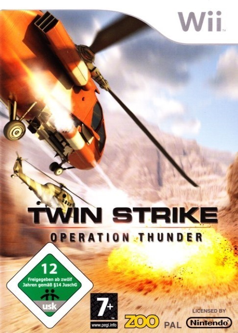 Twin Strike - Operation Thunder — box-2D (DE)