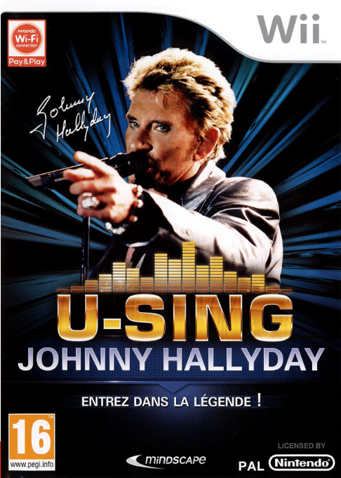 U-sing Johnny Hallyday box art