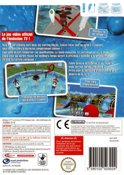 Ultimate Red Ball Challenge, The — box-2D-back (FR)