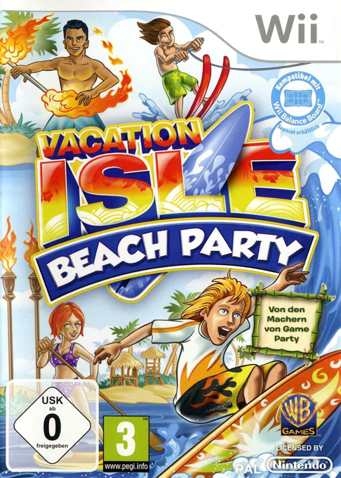 Vacation Isle - Beach Party — box-2D (DE)