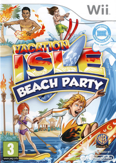 Vacation Isle - Beach Party — box-2D (FR)